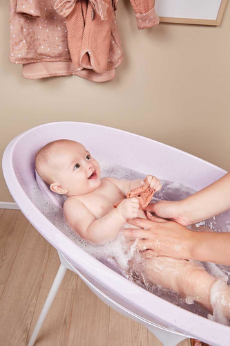 Luma Bath Seat, speckle lilac