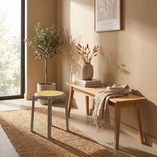 Stool Zula, grey