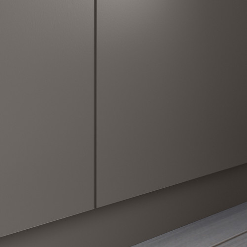 PAX / FORSAND Wardrobe combination, dark grey/white stained oak effect dark grey, 250x60x201 cm
