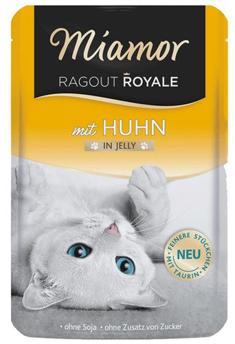 Miamor Ragout Royale Cat Food with Chicken in Jelly 100g