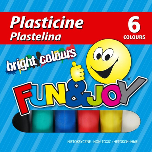 Fun&Joy Plasticine 6 Colours