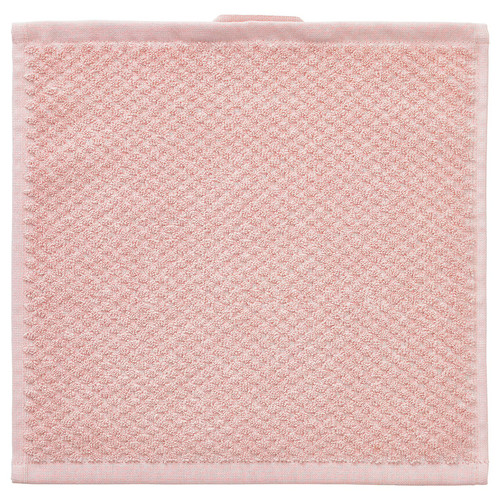 GULVIAL Washcloth, pale pink, 30x30 cm
