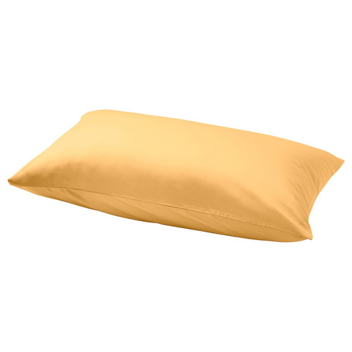NATTJASMIN Pillowcase, yellow, 50x60 cm
