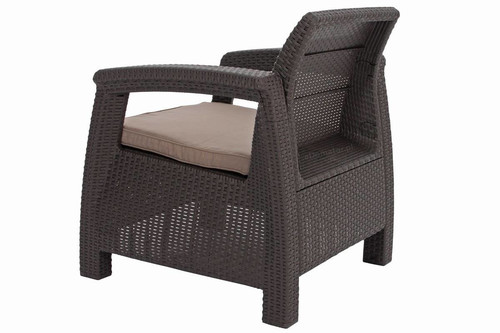 Outdoor Furniture Set CORFU FIESTA II, brown