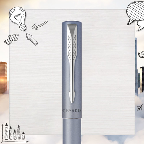 Parker Fountain Pen Vector XL, silver