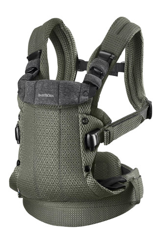 BABYBJORN Baby Carrier Harmony 3D Mesh, green, 0+