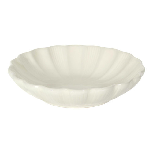 Ceramic Deep Plate Calista 20cm, cream