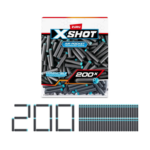 ZURU X-Shot Excel 200 Darts 8+