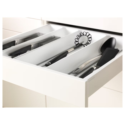 METOD / MAXIMERA Hi cab f ov/combi ov w dr/2 drwrs, white/Veddinge white, 60x60x220 cm