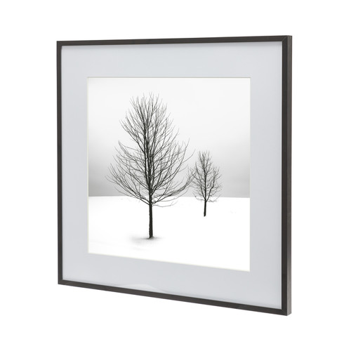 GoodHome Aluminium Picture Frame Banggi 40 x 40 cm, black