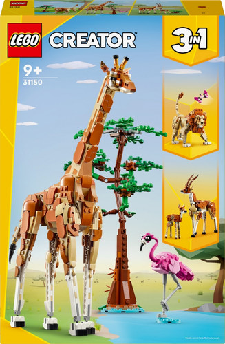 LEGO Creator Wild Safari Animals 3-in-1 9+