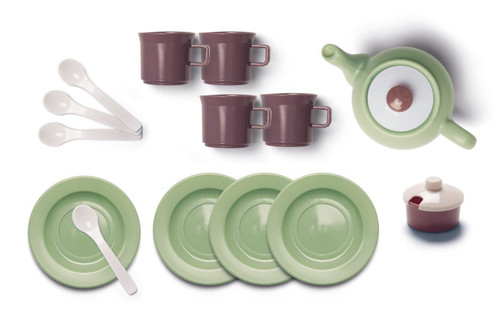 Dantoy Green Garden Tea Set 2+