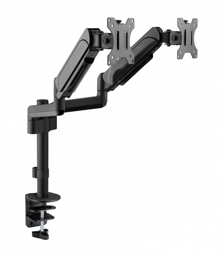 Gembird Adjustable Desk 2-display Mounting Arm for Monitors 17-32" 9kg