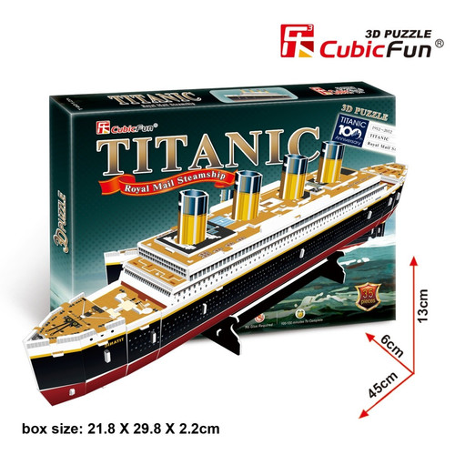 Cubicfun 3D Puzzle Titanic 6+