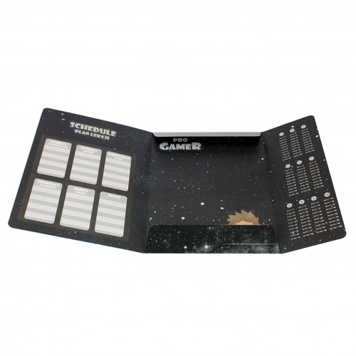 Document File Folder with Elastic Band A4 1pc Pro Gamer, assorted patterns