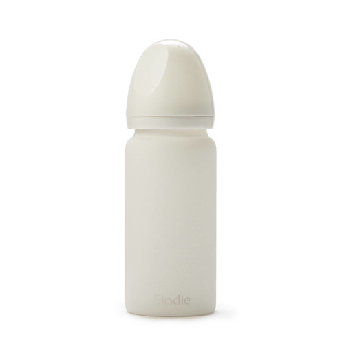 Elodie Details Glass Feeding Bottle - Vanilla White