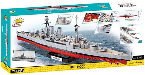 Cobi Blocks HMS Hood 2613pcs 10+