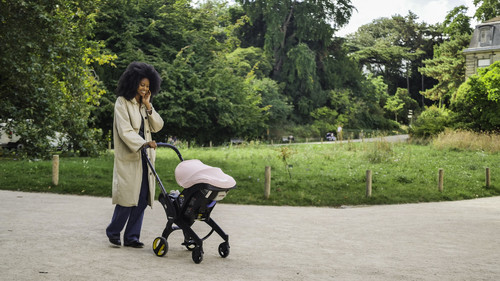 Doona Doona i Car Seat & Stroller - Blush Pink