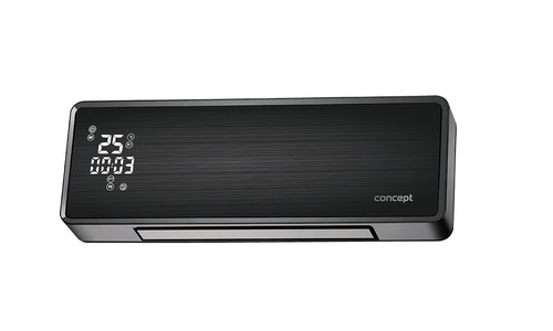 Concept Wall Ceramic Heater QH4001, black