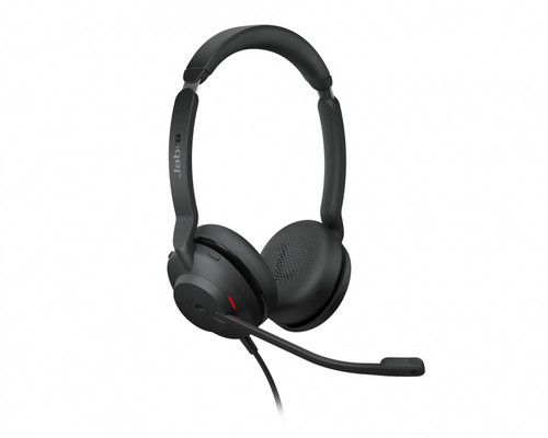 Jabra Evolve2 30 SE UC Stereo Headset, USB-A & USB-C, Black