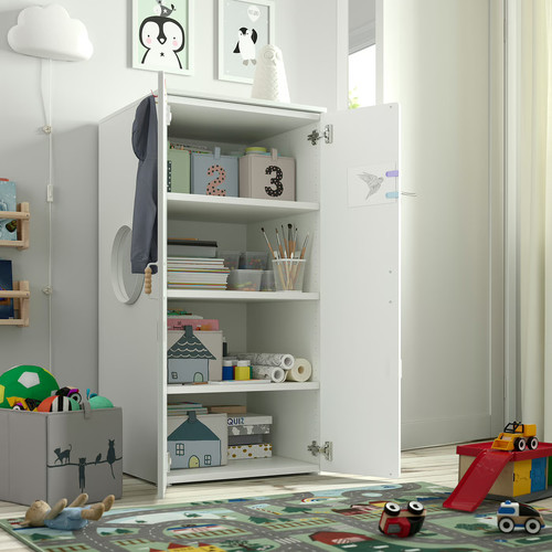 SMÅSTAD / PLATSA Wardrobe, 60x57x123 cm