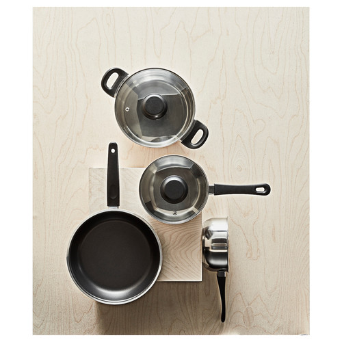 KAVALKAD Frying pan, black, 28 cm