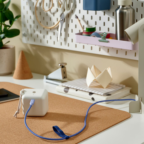 LILLHULT USB-C to USB-C, lilac, 3.0 m