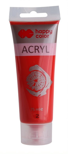 Happy Color Acrylic Paint 75ml, red