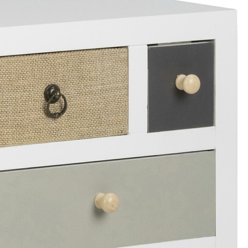 Nightstand Cabinet Bedside Table with Drawers Thais