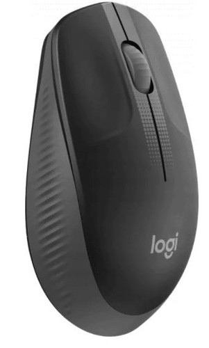 Logitech Optical Wireless Mouse M190, charcoal