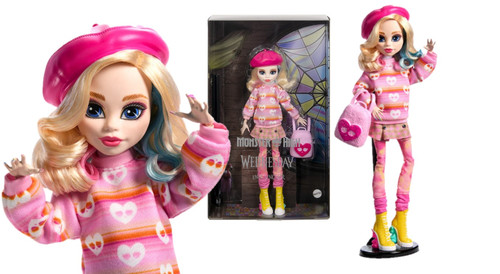 Monster High WEDNESDAY ENID Doll HXJ05 4+