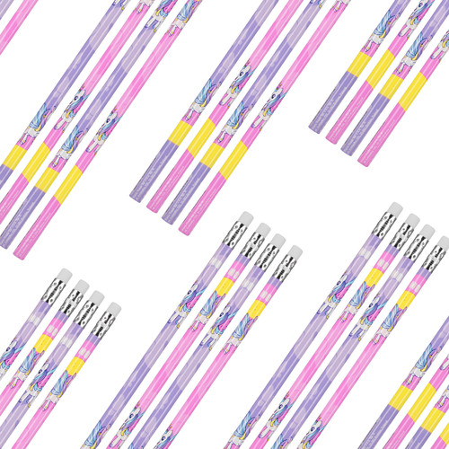 Starpak Pencil with Eraser HB Unicorn 48pcs