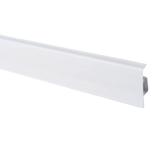 GoodHome PVC Skirting Board Core 24 x 75 x 2200 mm, white