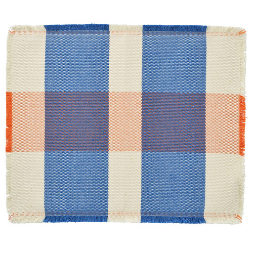 PILLERSTARR Place mat, patterned/multicolour, 45x35 cm