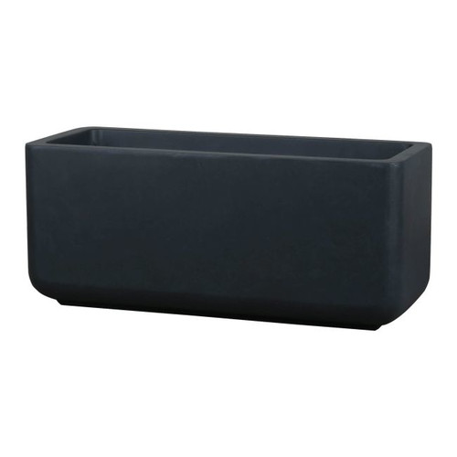 Outdoor Plant Pot Trough 50 cm, dark grey