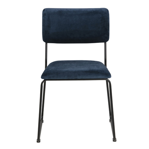 Chair Cornelia VIC, navy blue
