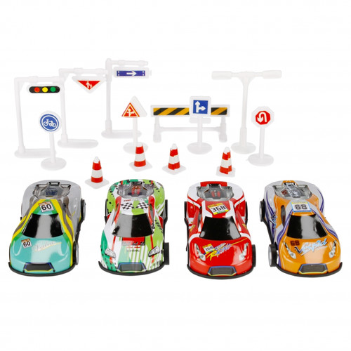 Racing League Racing Cars Set 3+
