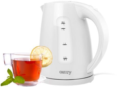 Camry Kettle 1.7l 2000W CR 125, white