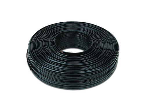 Flat Telephone Cable Stranded Wire 100m, black