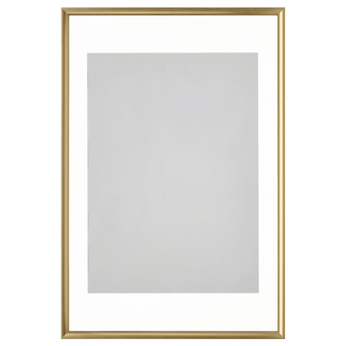 SILVERHÖJDEN Frame, gold-colour, 61x91 cm
