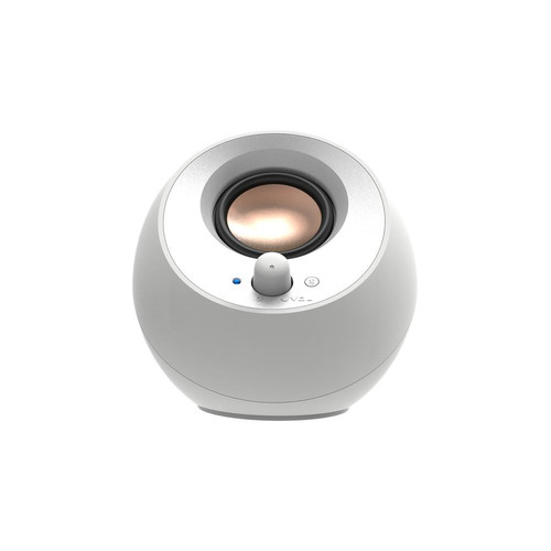 Creative Pebble V3 2.0 Desktop Speakers, White