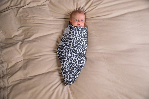 Bo Jungle B-Wrap Baby Wrapping Blanket Leopard Small 0-4m