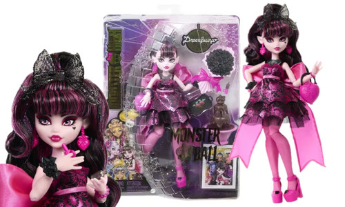 Monster High® Monster Ball™ Draculaura™ Doll HNF68 4+