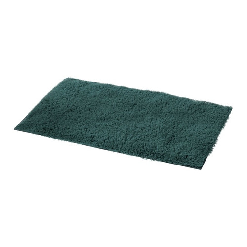 GoodHome Bath Mat Sedna 50 x 80 cm, pine green