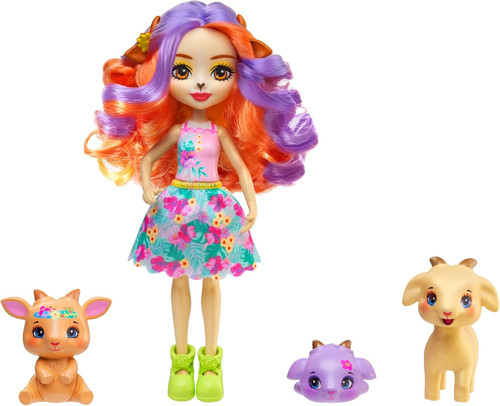 Enchantimals Deluxe Sunshine Beach Golita Goat Doll HXC00 4+