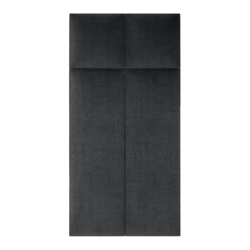 Upholstered Wall Panel Stegu Mollis Rectangle 90 x 30 cm, anthracite