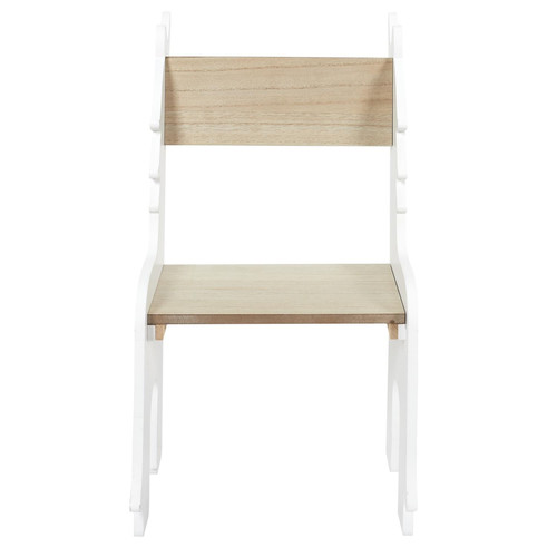 Children's Chair Unicorn, white/natural