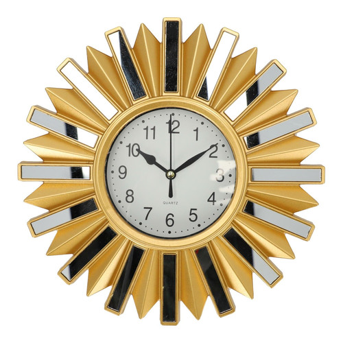 Wall Clock Raggio 1, gold