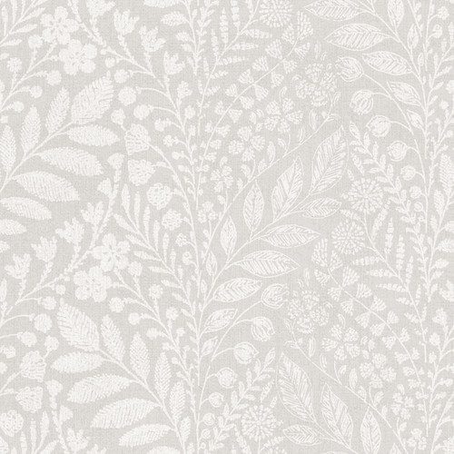 GoodHome Vinyl Wallpaper on Fleece Dryade, grey