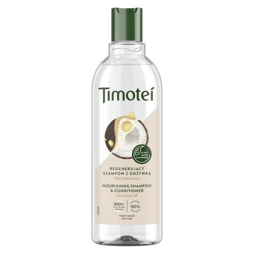 TIMOTEI Nourishing Shampoo with Conditioner 400 ml